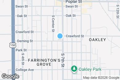 Map image of the property - 731 S 7th St