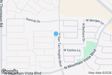 Map image of the property - 33987 N Desert Star Dr