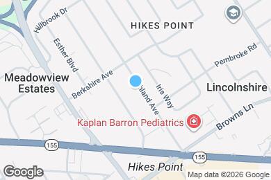 Map image of the property - 2916 Richland Ave