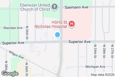 Map image of the property - 3202 Superior Ave