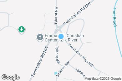 Map image of the property - 18923 Tyler St NW