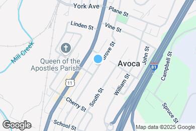 Map image of the property - 815 Grove St
