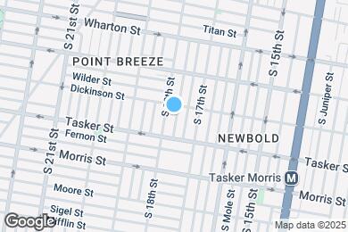 Map image of the property - 1514 S Bouvier St