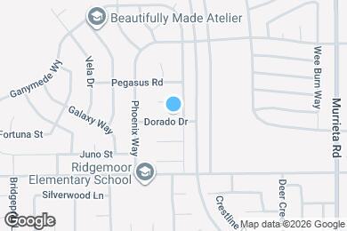 Map image of the property - 25582 Dorado Dr