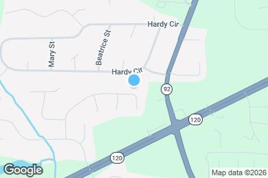 Map image of the property - 361 Hunters Creek