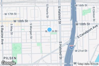 Map image of the property - 901 W 19th St