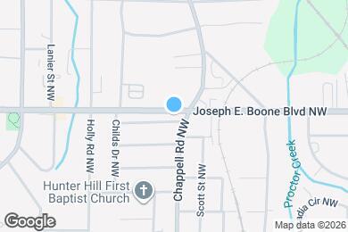 Map image of the property - 1401 Rome Dr NW