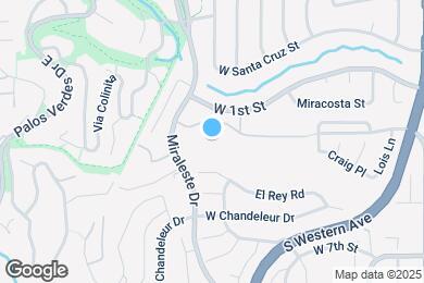 Map image of the property - 310 S Miraleste Dr