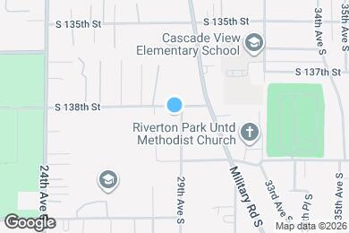 Map image of the property - 13809 29th Ave S