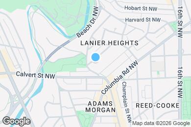Map image of the property - 1892 Ontario Pl NW