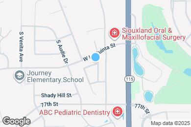 Map image of the property - 500 W Cascade St