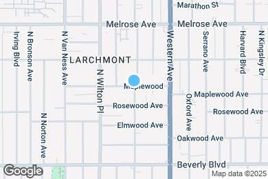 Map image of the property - 497 N St Andrews Pl