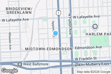 Map image of the property - 1920 Harlem Ave