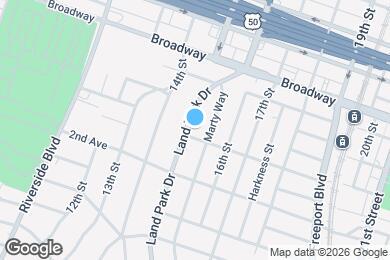 Map image of the property - 2627 Land Park Dr