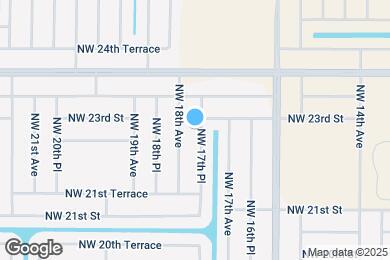 Map image of the property - 2206 NW 17th Pl