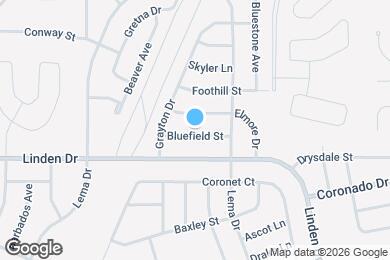 Map image of the property - 12207 Bluefield St