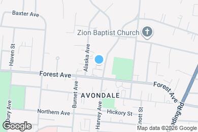 Map image of the property - 3547 Harvey Ave