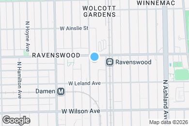 Map image of the property - 4743 N Wolcott Ave