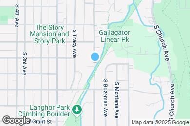 Map image of the property - 1030 S Black Ave