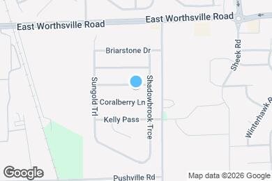 Map image of the property - 877 Blue Ash Trail