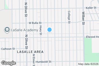 Map image of the property - 1410 O Brien St
