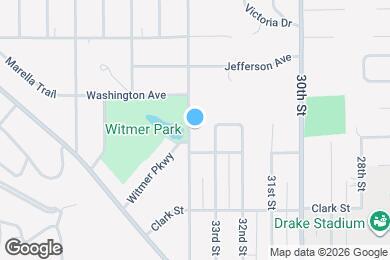 Map image of the property - 1617 34th St