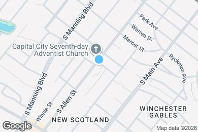 Map image of the property - 187 S Allen St