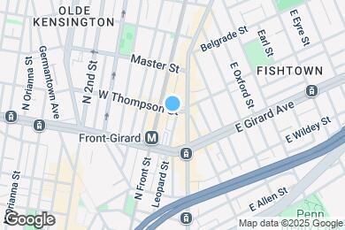 Map image of the property - 14 W Thompson St