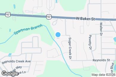 Map image of the property - 3813 Sugar Creek Ct