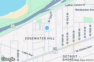 Map image of the property - 7309 Battery Park Blvd