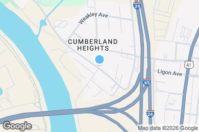 Map image of the property - 1301 Baptist World Center Dr