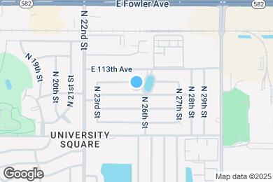 Map image of the property - 2326 E 111th Ave