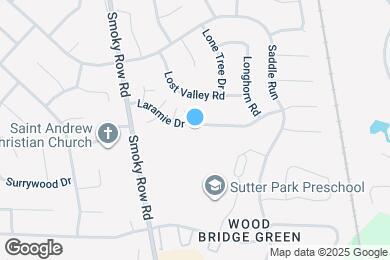 Map image of the property - 1889 Laramie Dr