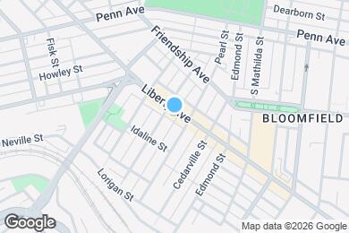 Map image of the property - 4610 Liberty Ave