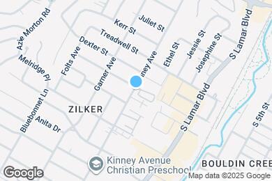 Map image of the property - 1115 Kinney Ave