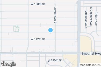 Map image of the property - 3322 W 111th Pl