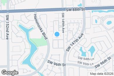 Map image of the property - 14971 SW 92nd Terrace