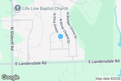 Map image of the property - 13134 N Etna Green Dr