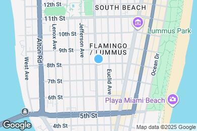 Map image of the property - 759 Meridian Ave