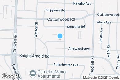 Map image of the property - 4126 Berrywood Ave