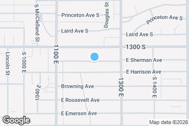 Map image of the property - 1210 Sherman Ave