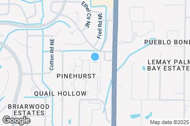Map image of the property - 2101 Forest Knoll Dr NE