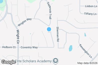 Map image of the property - 1985 Wrights Way