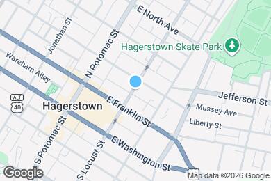 Map image of the property - 136 N Locust St