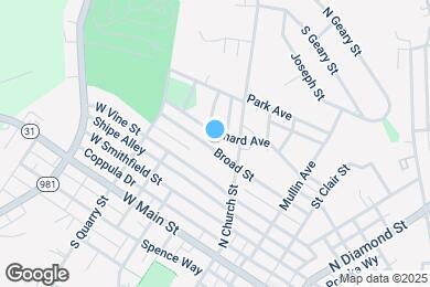 Map image of the property - 709 Broad St