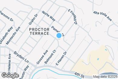 Map image of the property - 1833 El Camino Way