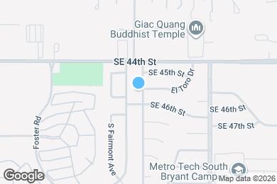 Map image of the property - 4617 S East Ave