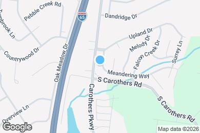 Map image of the property - 1012 Meandering Way