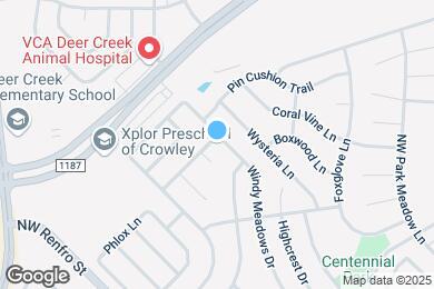 Map image of the property - 1419 Windy Meadows Dr