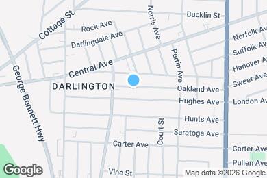 Map image of the property - 93 Oakland Ave